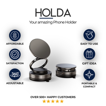 Adjustable Magnetic Phone Holder - Vacuum Phone Mount